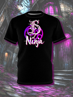 Die hard Ninja Black T (Borders)