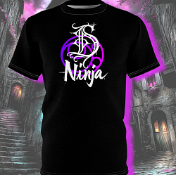 Die hard Ninja Black T (borderless)