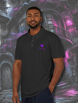 DNA Golf T Black Front