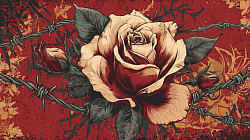 Sketch Rose by DNA