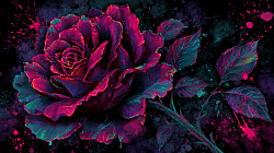 Sketch Rose by DNA