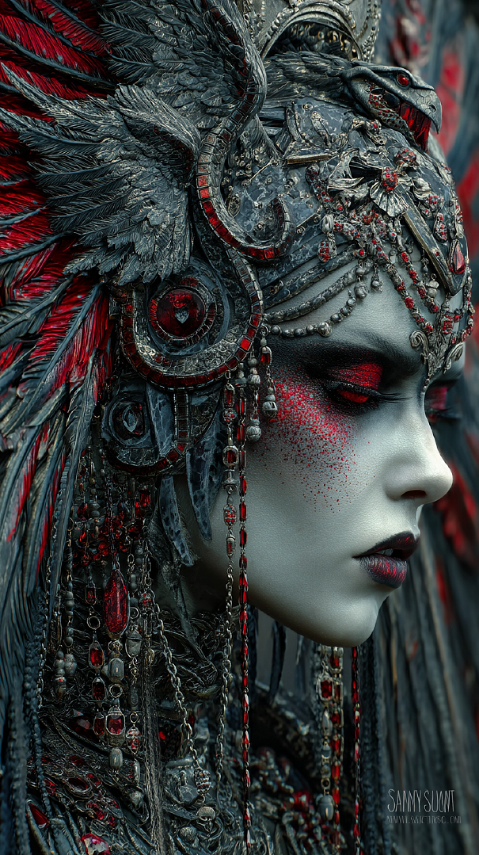 Queen red by DNA